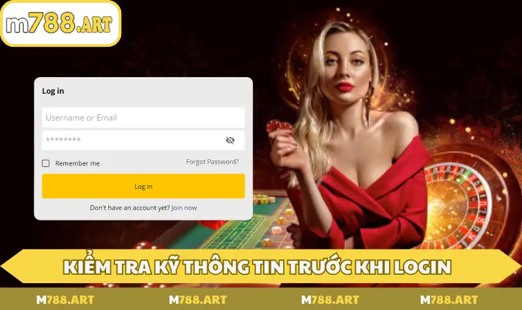 kiem tra ky thong tin truoc khi login Kiểm tra kỹ thông tin tài khoản trước khi login